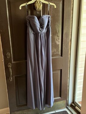 bill levkoff slate bridesmaid dresses Bill Levkoff 740 Lara's Bridal